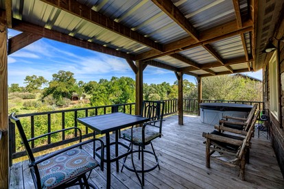 Lovely Cabin Rental in Fredericksburg with a Hot Tub - glamping.directory
