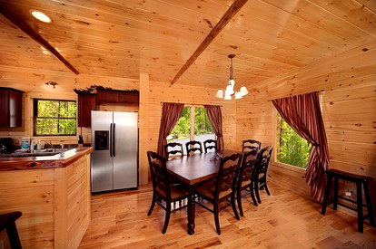 Luxurious Cabin Rental for a Family Getaway in the Smoky Mountains, TN - Gatlinburg, Tennessee - glamping.directory
