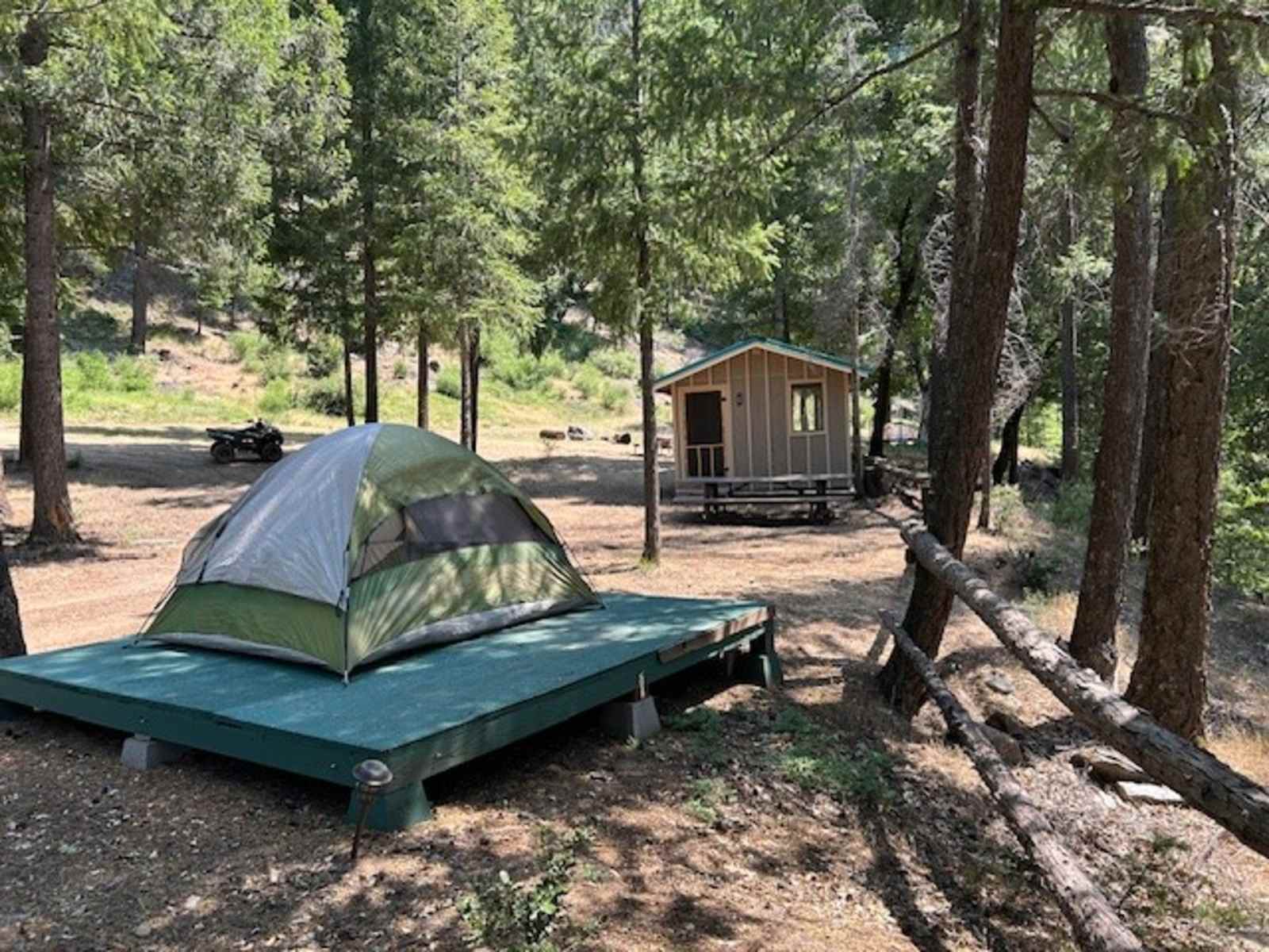 Golden Pine Campground, Paxton, Ca - Crescent Mills, California - glamping.directory