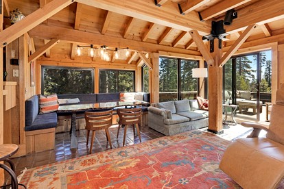 Secluded and Rustic Mountain Cabin near Bear Lake in Bear Valley, California - Bear Valley , California - glamping.directory