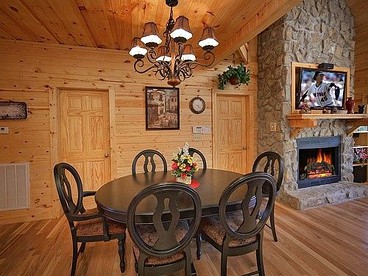 Glamping Escapes in Pet-Friendly Tennessee Cabin with Indoor Pool - Sevierville, Tennessee - glamping.directory