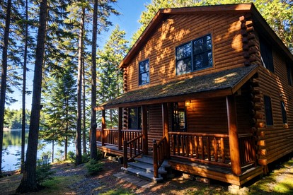 Cozy Lakefront Cabin with Private Dock & Seaplane Access on Moosehead Lake, Greenville, Maine - glamping.directory