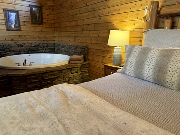 Cozy Cabin with Indoor Jacuzzi Great for Couples in Arkansas - Eureka Springs, Arkansas - glamping.directory