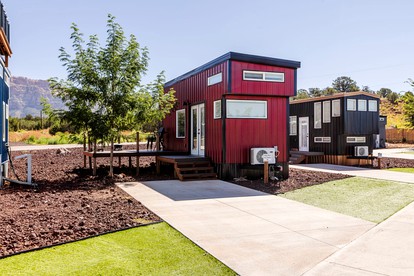 New Heights of Comfort: Stunning Tiny Home in Apple Valley, Utah - glamping.directory