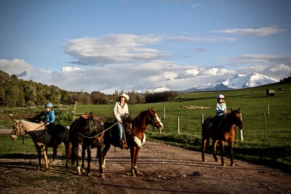 Glamping Tent Rental for Farm Stay at a Working Ranch in Carbondale near Aspen and Maroon Bells, Colorado - Carbondale, Colorado - glamping.directory