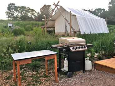 Glamping Tent Rental for Farm Stay at a Working Ranch in Carbondale near Aspen and Maroon Bells, Colorado - Carbondale, Colorado - glamping.directory
