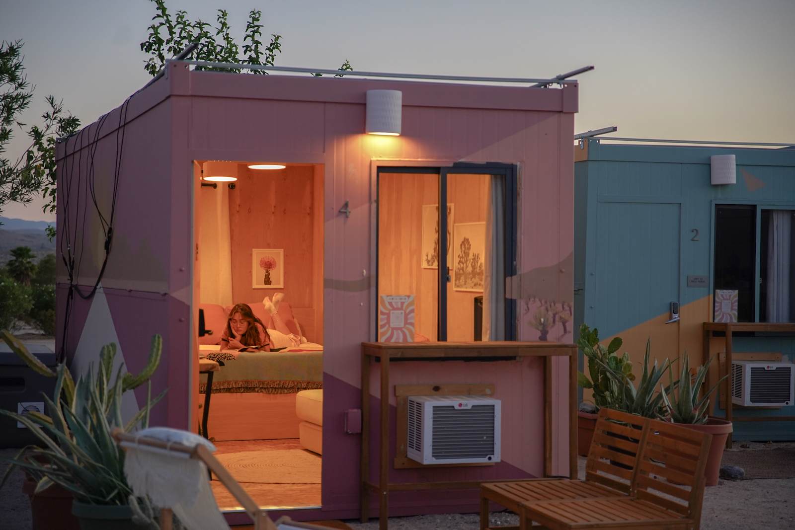 The Cabins at Joshua Tree Lake RV - Joshua Tree, California - glamping.directory