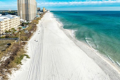 Coastal Beach Home with BBQ Grill & Kids Playground in Panama City Beach, Florida - Panama City Beach, Florida - glamping.directory