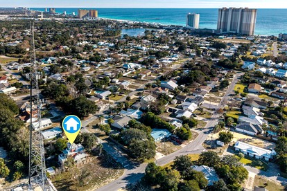 Coastal Beach Home with BBQ Grill & Kids Playground in Panama City Beach, Florida - Panama City Beach, Florida - glamping.directory