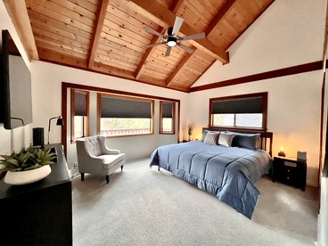 Cozy Luxe Hideaway with Stunning Views & Spacious Loft in Arnold, California - Arnold, California - glamping.directory