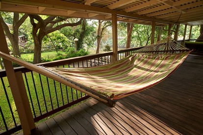 Waterfront Glamping Stay on Guadalupe River in Texas - Canyon Lake, Texas - glamping.directory