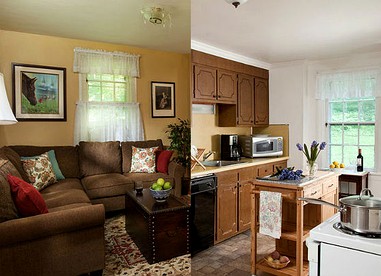 Charming Cottage Rental Overlooking Horse Meadows in Brandywine Valley, Pennsylvania - Chester Heights, Pennsylvania - glamping.directory