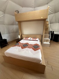 Tranquil Glamping Dome with Scenic Nature Views near Denison, Texas - Denison, Texas - glamping.directory