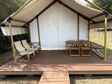 Tranquil Glamping Dome with Scenic Nature Views near Denison, Texas - Denison, Texas - glamping.directory
