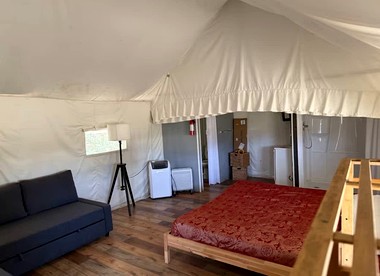 Tranquil Glamping Dome with Scenic Nature Views near Denison, Texas - Denison, Texas - glamping.directory
