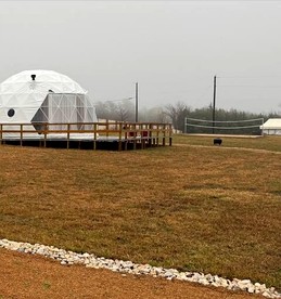 Tranquil Glamping Dome with Scenic Nature Views near Denison, Texas - glamping.directory