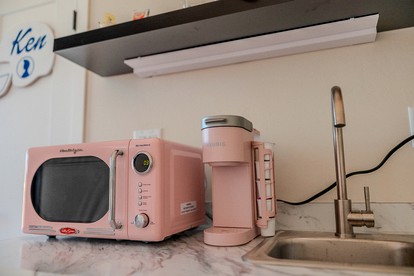 Luminous Cozy Dome with a Barbie Collection Above Bed in Willcox, Arizona - Wilcox, Arizona - glamping.directory