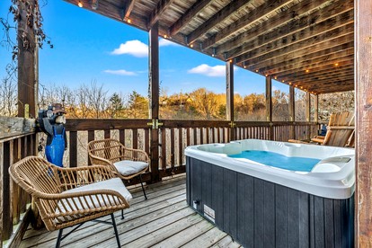 Spacious Cabin with Game Room, Hot Tub & 3 Decks Near Smoky Mountains, Sevierville, TN - Sevierville, Tennessee - glamping.directory