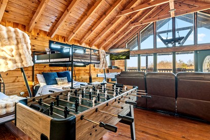 Spacious Cabin with Game Room, Hot Tub & 3 Decks Near Smoky Mountains, Sevierville, TN - Sevierville, Tennessee - glamping.directory