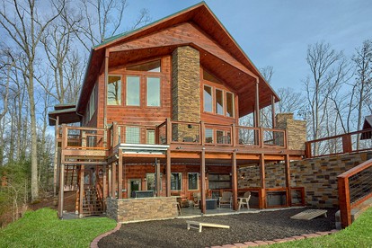 Amazing Cabin Rental for a Vacation near the Great Smoky Mountains, TN - Gatlinburg, Tennessee - glamping.directory