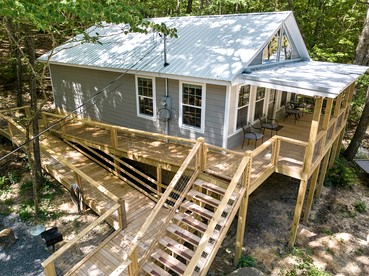 Fantastic Peaceful Cabin in Fort Payne, Alabama - Fort Payne, Alabama - glamping.directory