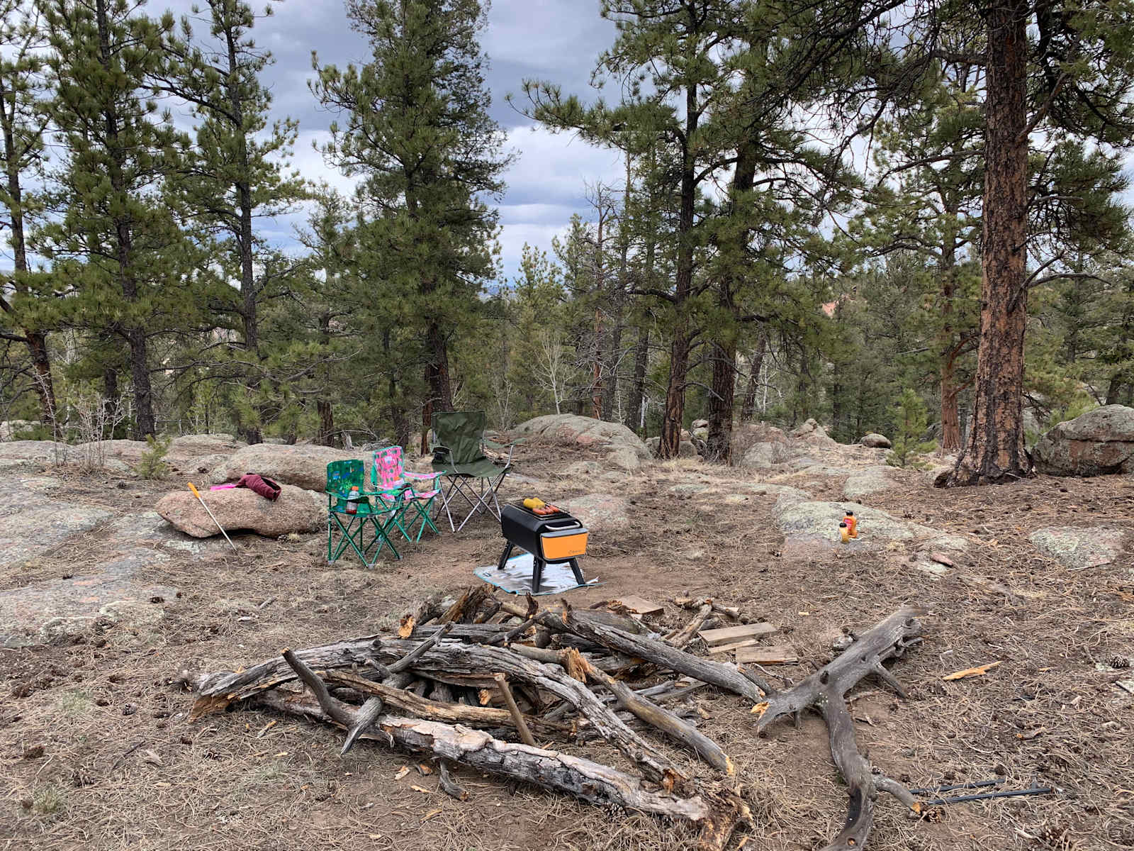 H Acres Wall Tent on 20 acres - Florissant, Colorado - glamping.directory