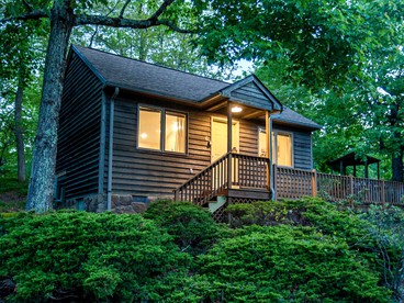 Fall in Love in this Cute Cabin Rental with for Two in Love, Virginia - glamping.directory