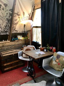 Rustic Upcycled Cabin with a Wood Stove Perfect for Central New York Camping - Sherburne, New York - glamping.directory