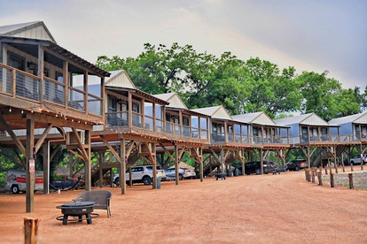 #3 Waterfront Cabin - Cibolo, TX - glamping.directory