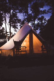 Tipi Rental near Yellowstone for a Nature Escape - Gardiner, Montana - glamping.directory
