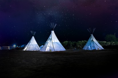 Tipi Rental near Yellowstone for a Nature Escape - Gardiner, Montana - glamping.directory