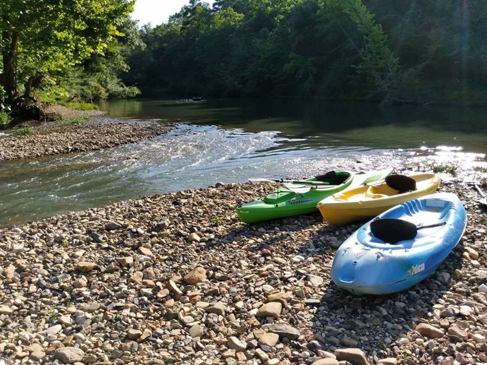Thunder Mountain Private River Camp - Caddo Gap, Arkansas - glamping.directory