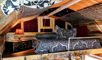 Bohemian Forest Glamping in a Tiny House near Boise, Idaho - Boise, Idaho - glamping.directory