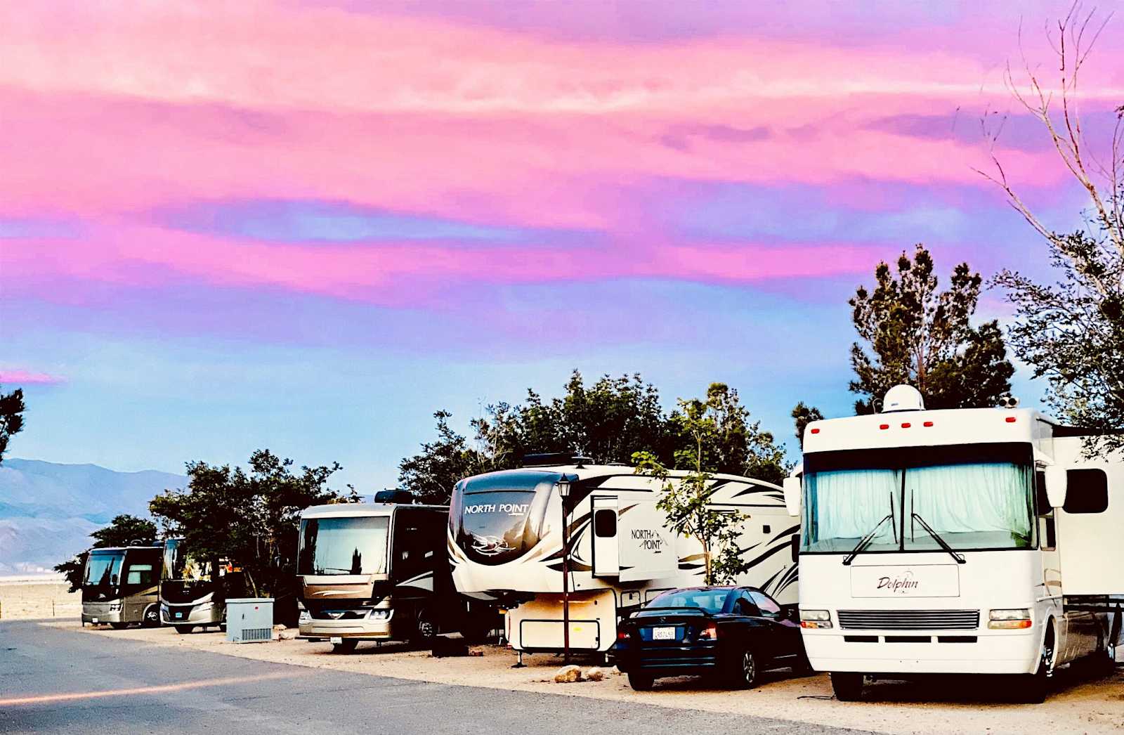Boulder Creek RV Resort on Hwy 395 - Lone Pine, California - glamping.directory