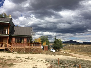 Rustic Lakeside Cabin with Stunning Mountain Views near Colorado Springs - Westcliffe, Colorado - glamping.directory