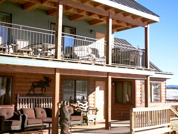 Rustic Lakeside Cabin with Stunning Mountain Views near Colorado Springs - Westcliffe, Colorado - glamping.directory