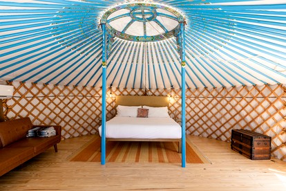 Secluded Romantic Yurt with Amazing Views in Dripping Springs, Texas - Dripping Springs, Texas - glamping.directory