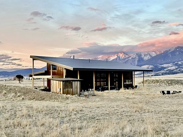Gorgeous Vacation Rental Placed in a Secluded Area and Fire Pit Provided Near Livingston, Montana - glamping.directory