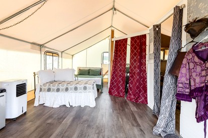 Off-Grid Tented Cabin, Perfect for a Getaway in the Best Vacation Spot for Couples, Brisbee, Arizona - Tombstone, Arizona - glamping.directory
