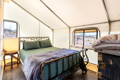 Off-Grid Tented Cabin, Perfect for a Getaway in the Best Vacation Spot for Couples, Brisbee, Arizona - Tombstone, Arizona - glamping.directory