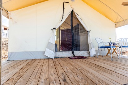 Off-Grid Tented Cabin, Perfect for a Getaway in the Best Vacation Spot for Couples, Brisbee, Arizona - Tombstone, Arizona - glamping.directory