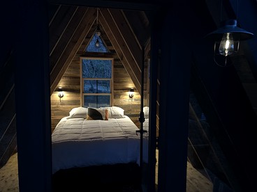 Secluded Off-Grid Cabin Retreat with Fire Pit & Sauna in Zirconia, North Carolina - Zirconia, North Carolina - glamping.directory