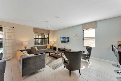 Spacious Family Villa with Private Pool, Jacuzzi, Games Room, and Movie Theater in Orlando Resort, Florida - Champions Gate, Florida - glamping.directory