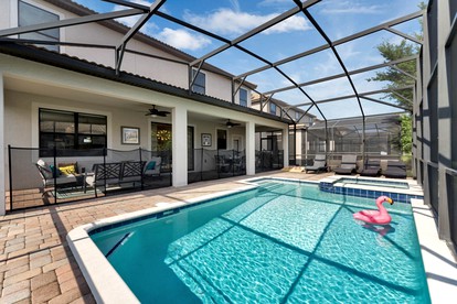 Spacious Family Villa with Private Pool, Jacuzzi, Games Room, and Movie Theater in Orlando Resort, Florida - Champions Gate, Florida - glamping.directory
