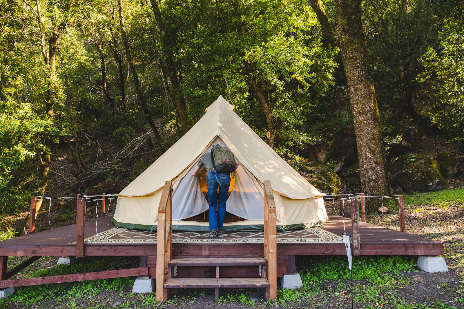 Sugarloaf Ridge State Park Glamping - Kenwood, California - glamping.directory