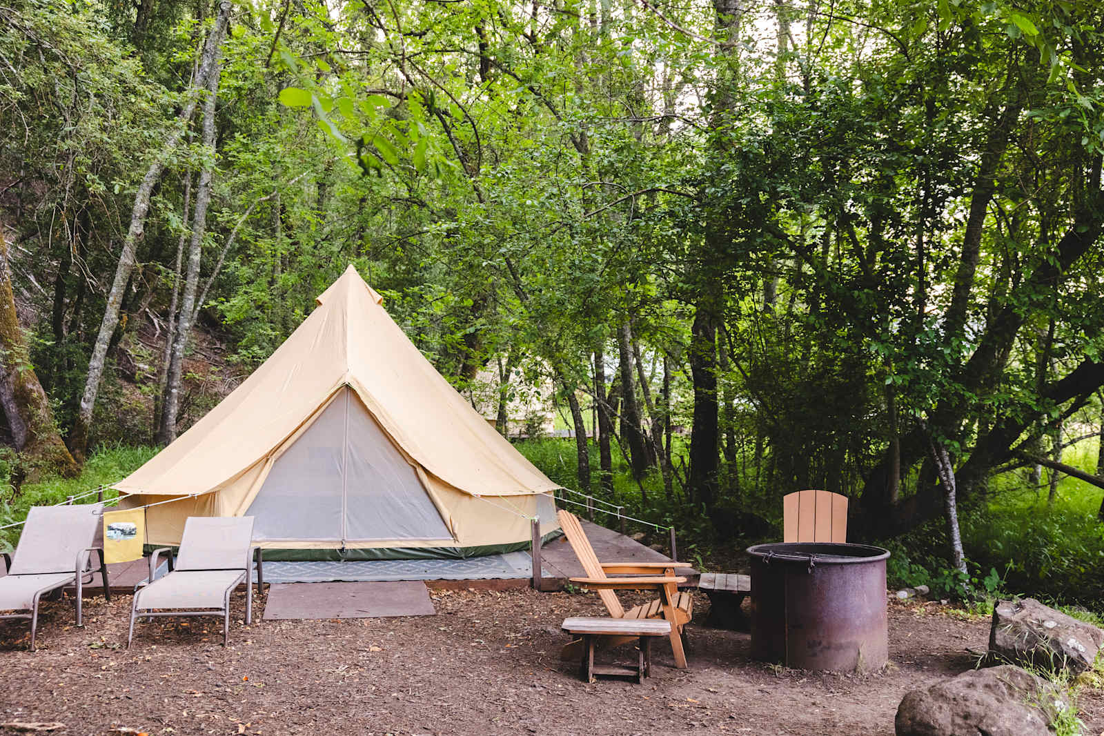 Sugarloaf Ridge State Park Glamping - Kenwood, California - glamping.directory