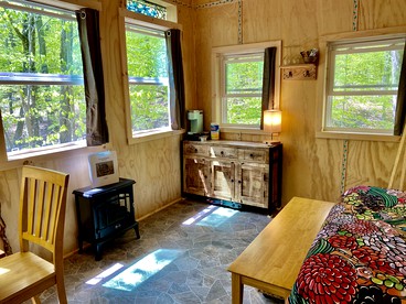 Secluded Tiny House Rental for Glamping in Norwich, Connecticut - Bozrah, Connecticut - glamping.directory
