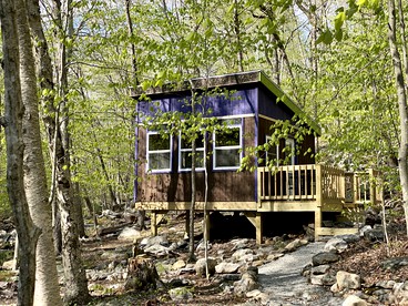 Secluded Tiny House Rental for Glamping in Norwich, Connecticut - Bozrah, Connecticut - glamping.directory