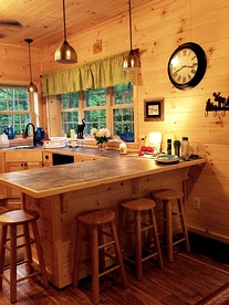 Pristine and Cozy Cabin Rental Overlooking Pond near Rochester, New York - Naples, New York - glamping.directory