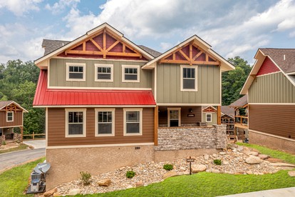Spectacular Cabin with Exterior and Interior Pool, Sauna and Amazing Outdoor Area in Gatlinburg, Tennessee - glamping.directory